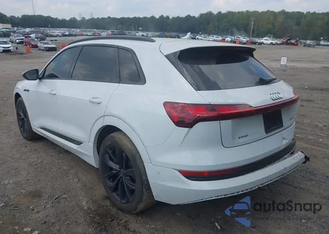 2021 Audi E-Tron Premium Plus Quattro from USA, damaged, VIN WA1LAAGEXMB037787